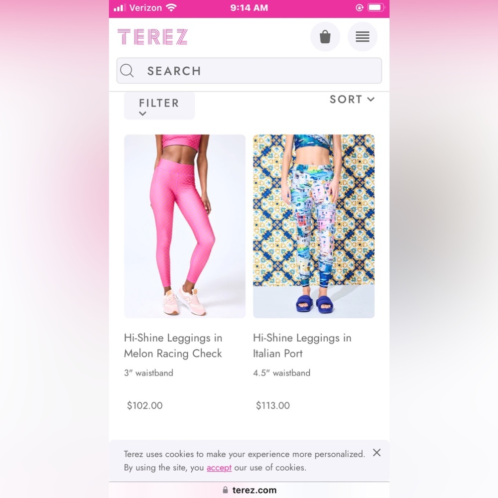 Terez Leggings, Like New, Dalmatians, Small - Picture 7 of 7